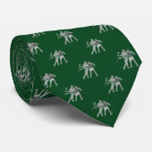 Lacrosse Green Neck Tie Krawatte (Gerollt)