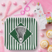 Lacrosse Green Team Party Paper Teller (Party)