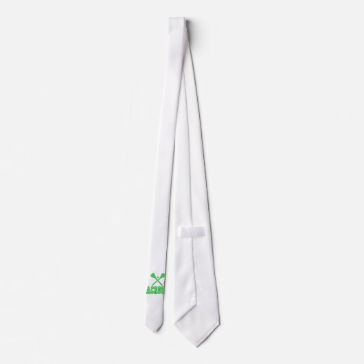Lacrosse-Grün Krawatte (Rückseite)