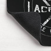 Lacrosse hat Leute mit Stöcken-Spaß de Mousepad (Ecke)
