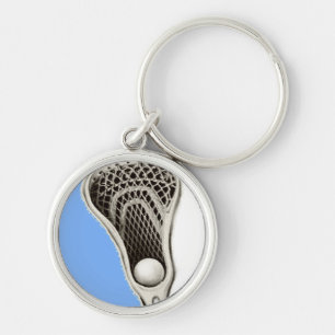 Lacrosse Hellblau Team Schlüsselanhänger