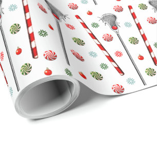 Lacrosse Holiday-Geschenk Geschenkpapier