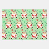 Lacrosse Holiday-Geschenk Geschenkpapier Set (Vorderseite)