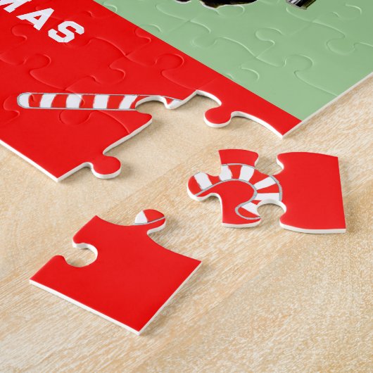 Lacrosse Holiday-Geschenk Puzzle (Seite)