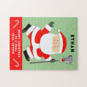 Lacrosse Holiday-Geschenk Puzzle (Horizontal)