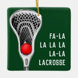 Lacrosse Holiday Geschenke Keramikornament