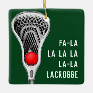Lacrosse Holiday Geschenke Keramikornament