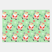 Lacrosse Holiday Geschenkpapier Set (Vorderseite)
