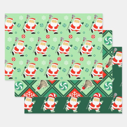 Lacrosse Holiday Geschenkpapier Set (Set)