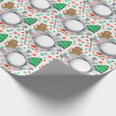 Lacrosse Holiday Gift Geschenkpapier (Ecke)