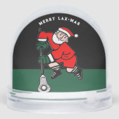 Lacrosse Holiday Gift Snow Globe Schneekugeln (Rückseite)