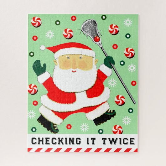 Lacrosse Holiday Gifts Jigsaw Puzzle (Vertikal)
