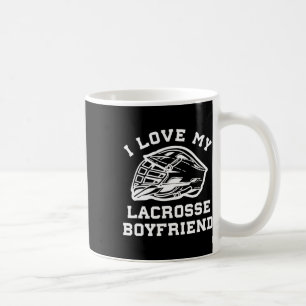 Lacrosse I Liebe Mein Lacrosse Boyfriend Kaffeetasse