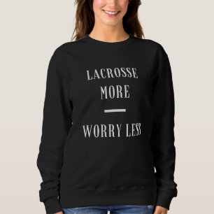 Lacrosse Inspirierend indigene Mannschaft weniger  Sweatshirt