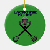 Lacrosse is Life Keramikornament (Hinten)