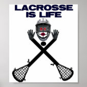 Lacrosse is Life Poster (Vorne)