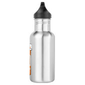 Lacrosse ist mein Medikament Edelstahlflasche (Rechts)