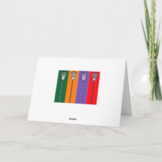 Lacrosse Karte (Rückseite)