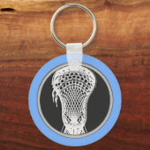 Lacrosse Keepake-Geschenk Schlüsselanhänger (Rückseite)