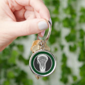 Lacrosse Keepake Schlüsselanhänger (Hand)