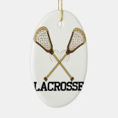 Lacrosse Keramik Ornament (Rechts)