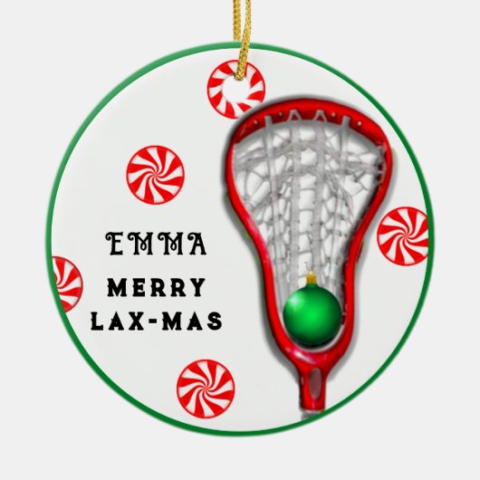 Lacrosse Keramikornament (Vorne)