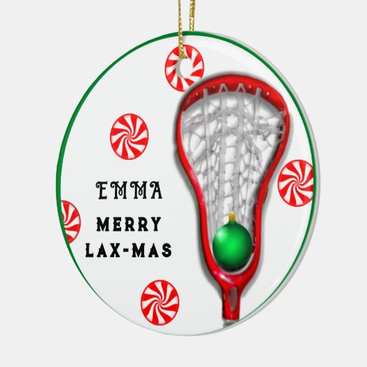 Lacrosse Keramikornament (Links)