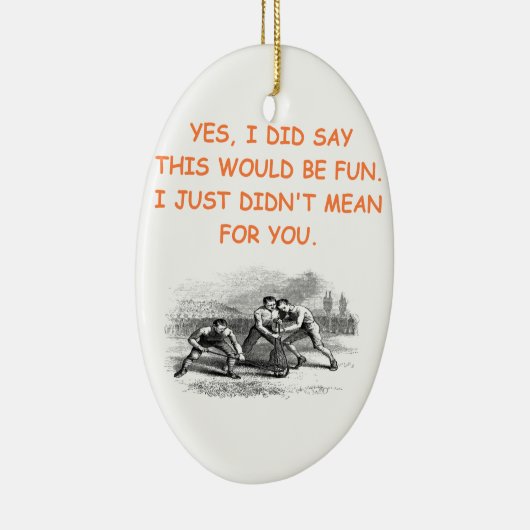 Lacrosse Keramikornament (Rechts)