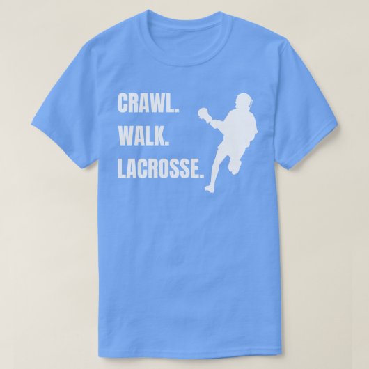 Lacrosse Kids Walk Lacrosse Boys Girls T-Shirt (Design vorne)