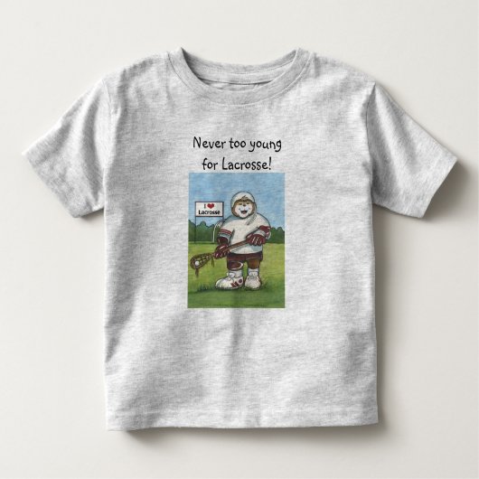 Lacrosse Kleinkind Shirt (Vorderseite)