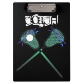 Lacrosse-Klemmbrett Klemmbrett (Vorderseite)