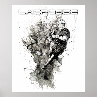 Lacrosse Krank Poster