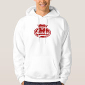Lacrosse-Krone Hoodie (Vorderseite)