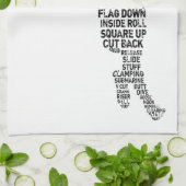 Lacrosse Küchentücher (Gefaltet)