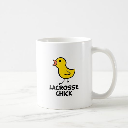 Lacrosse-Küken-Tasse Kaffeetasse (Rechts)
