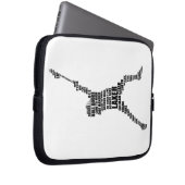 Lacrosse Laptop Sleeve (Vorne Rechts)