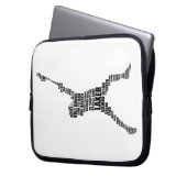 Lacrosse Laptop Sleeve (Vorderseite Links)