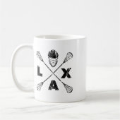 Lacrosse Lax Cross Axis Black Colorway Kaffeetasse (Links)
