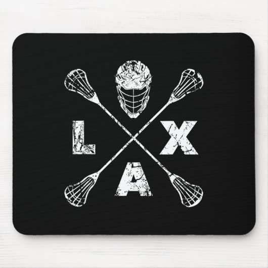 Lacrosse Lax Cross Axis Mousepad (Vorne)