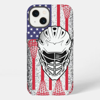 Lacrosse lax flagboys und girls player iPhone 13 hülle