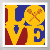 Lacrosse-Liebe Poster (Vorne)