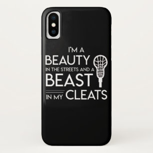 Lacrosse-Liebhaber-Schönheits-Straßen-Tier-Bügelen Case-Mate iPhone Hülle