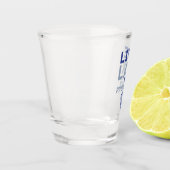 Lacrosse Live LAX und Prosper Schnapsglas (Links)