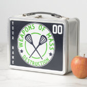 Lacrosse Lunch Box für individuelle Name und Anzah (Beispiel)