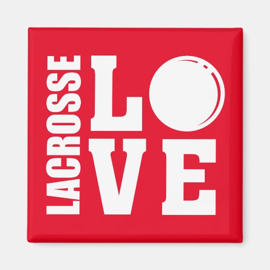 Lacrosse Magnet (Vorne)