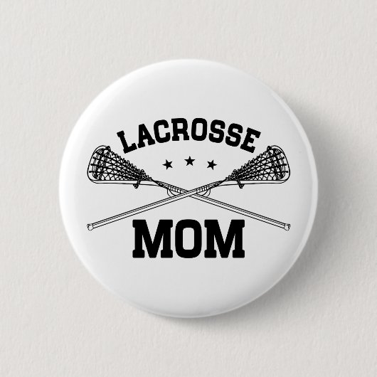 Lacrosse-Mama Button (Vorderseite)
