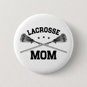 Lacrosse-Mama Button