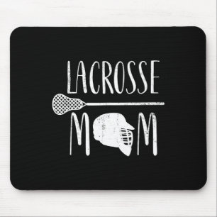 Lacrosse-Mama Damen Vintage Lax Geschenk-Shirt Mousepad