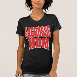 Lacrosse-Mama-dunkles mit Kapuze Sweatshirt T-Shirt