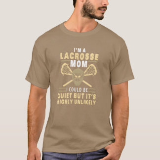 Lacrosse Mama Funny Gift für Mütterfamilien T-Shirt